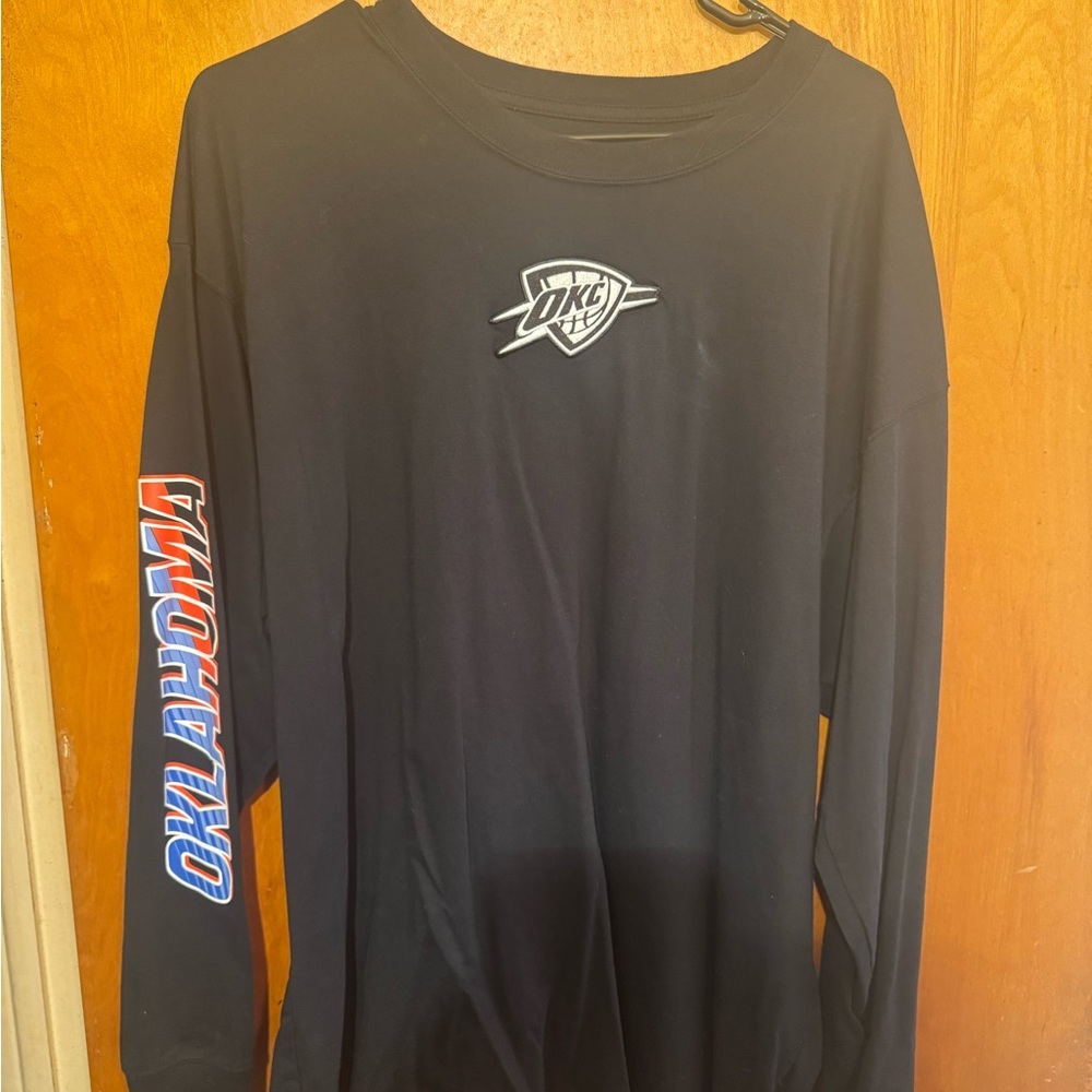 Black OKC Long Sleeve Shirt